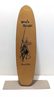 Vintage Black Knight Skateboard 1960's Sport Fun Clay Wheels Excellent Condition • $92.55