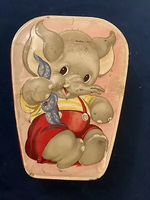Vintage George W. Horner & Co Elephant Candy Tin Made In England • $15