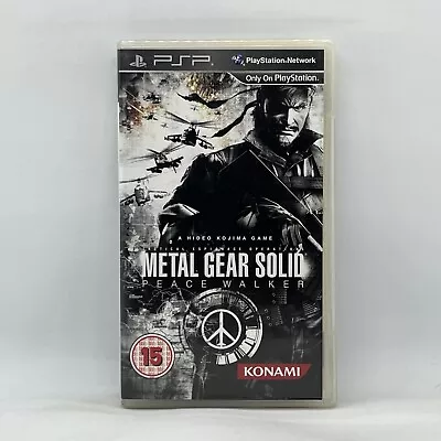 Metal Gear Solid: Peace Walker Sony PlayStation PSP Portable Game Free Post • $79.95