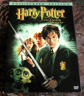 Harry Potter And The Chamber Of Secrets (DVD 2003 2-Disc Set Full Frame) • $0.99