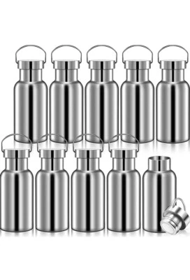 $39.99 • Buy 12oz Water Bottle Stainless Steel Vacuum Double Wall Insulation Wide Mouth 10 PC