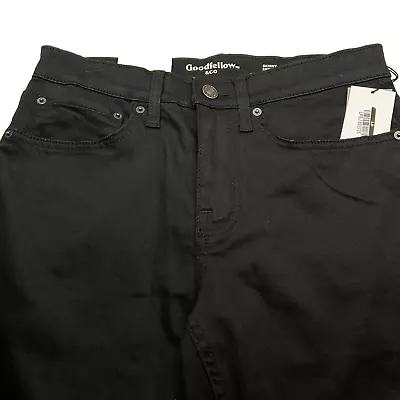 Goodfellow & Co. Men's Black Demin Skinny Total Flex Jeans 32X30 NWT • $17.63