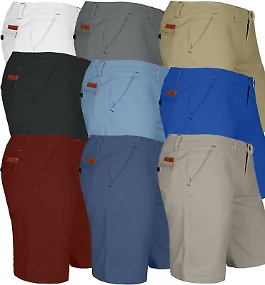 £15.95 • Buy New Mens Chino Shorts Stretch Summer Cotton Cargo Combat Casual Half Pant