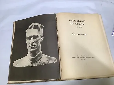 T.E. Lawrence - Seven Pillars Of Wisdom 1935 1st Edition Jonathan Cape Hardback • $45.55
