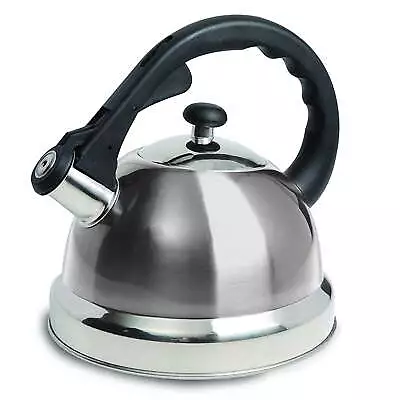 Mr. Coffee Claredale 2.2 Qt Stainless Steel Whistling Tea Kettle In Silver • $13.71