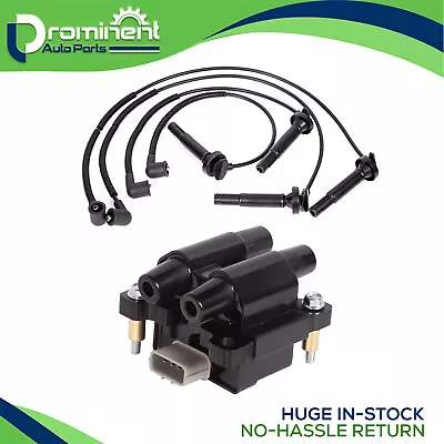 Set Of 1 Ignition Coil & Wire Set For 2009-2011 Subaru Impreza Forester H4 2.5L • $74.64