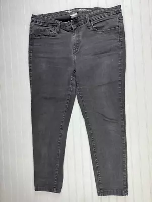 Mossimo Size 12 S Mid Rise Skinny Power Stretch Mid Rise Black • $17.99