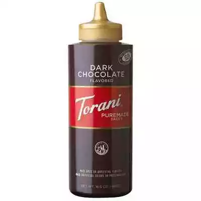 Torani Puremade Dark Chocolate Sauce Mocha And Dessert Topping.Select Flavour • $8.35