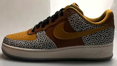 Nike Air Force 1 By You Id Safari Animal Print Atmos Inspo Tan White Icy 9 (#33 • $70