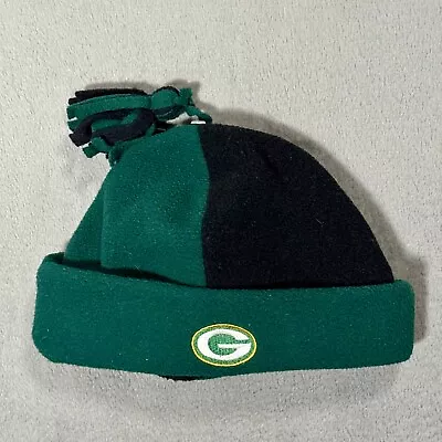 Green Bay Packers NFL Football Vtg Cuffed Winter Beanie Sports Hat Ski Cap NWT • $21