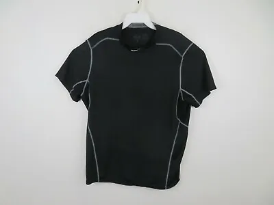 $20.39 • Buy Nike Pro Combat Mens Shirt XL Fitted Black Hypercool Short Sleeve T-Shirt Dri