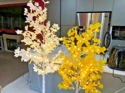 £49.99 • Buy 5ft 6ft LED Cherry Blossom Tree Lit Wedding Christmas Light Lamp Decoration New 