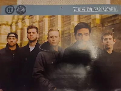 A DAY TO REMEMBER A4 POSTER ROCK SOUND  MAGAZINE UK  Mint  • $5.67