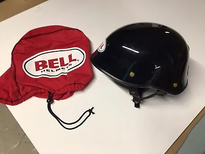 $69 • Buy Bell Low Profile Motorcycle Helmet, Gloss Black, Small, Microfiber Bag, Like New