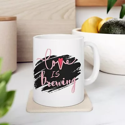 Valentines Coffee Mug Ceramic Mug Valentines Mug Gift Gift For Her • $26.99