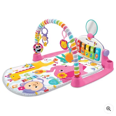 Fisher-Price Piano Mat And Baby Play Gym Activity Toddler Infant Toy 4-in-1 Pink • $235.81