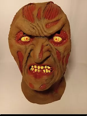 VTG Freddy Krueger Nightmare On Elm Street Full Face Rubber Mask 1995 New Line • $22.49