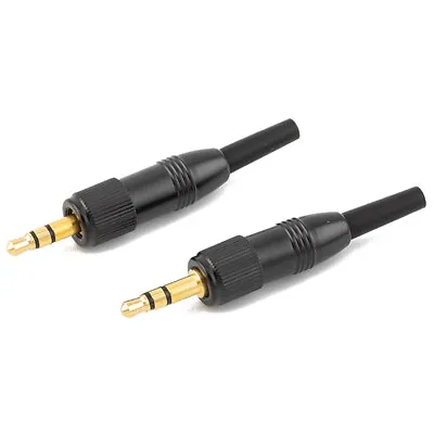 2PCS 3.5mm 1/8  Stereo Screw Audio Connector With Locking Microphone Spare Plug • £8.75