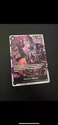 ENGLISH Gecko Moria OP06-086 One Piece Wings Of The Captain SR NM • $15.99