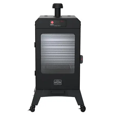 Nexgrill Pellet Grill Vertical Smoker 1400-sq-in W/ Locking Swivel Casters Black • $578.94