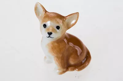Chihuahua Pets Miniature Puppy Ceramic Dogs Cute Figurine Decor Souvenir Gift • $9.99