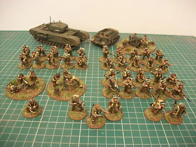 Painted 28mm WW2 Bolt Action British 1000 Pts Army Miniatures • £275