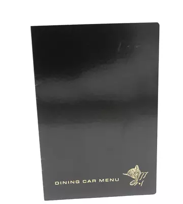 $31 • Buy C&O RR  Chesapeake & Ohio Railroad Dining Car A La Carte Menu 1966 Chessie Cat