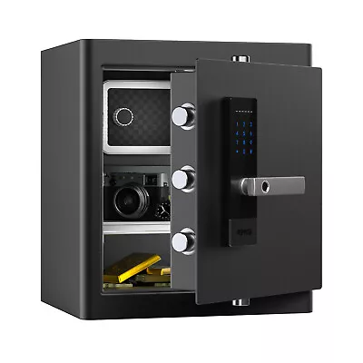 RPNB Deluxe Home Safe And Lock BoxSmart Touch Screen Biometric Fingerprint • $299.99