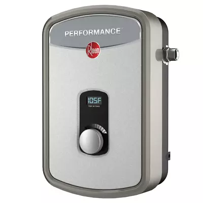 Rheem Tankless Electric Water Heater 8 KW Self-Modulating 1.55 GPM Performance • $287.70