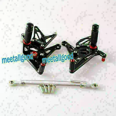 Motorcycle Adjustable Footpeg Rearsets Foot Peg For Kawasaki Z1000 2014 - 2017 • $136.38