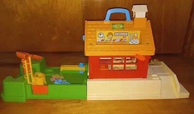 Vintage Fisher Price Little People Schoolhouse & Playground #2880 & #2282 USA • $35