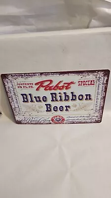 Vintage Pabst Blue Ribbon Beer Sign • $14