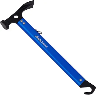 Lightweight Outdoor Camping Hammer Aluminum Tent Hammer With Tent Stake Remover • $22.09