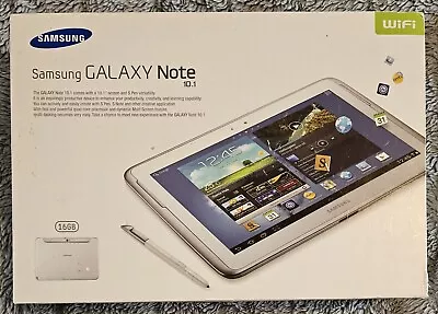 Samsung Galaxy Note 10.1 - White Wi-Fi (Not Working - Will Not Charge) • £14.99