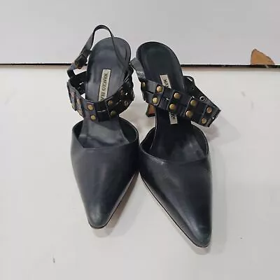 Black Manolo Blahnik Italian Heels Size 8.5 (EU 39) • $37