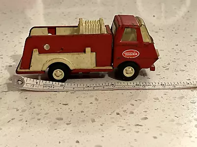 Tonka Fire Truck Engine Metal W Rubber Tires Vintage 1960 Truck • $9.97