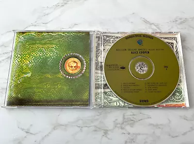 Alice Cooper Billion Dollar Babies 2 CD DELUXE EDITION 2001 Vincent Furnier RARE • $36.99