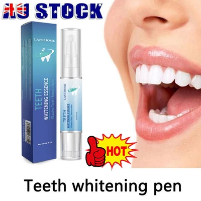 $9.46 • Buy Teeth Whitening Gel Pen Brightening Essence AU
