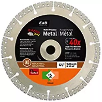 Exchange-A-Blade 3110402 Metal Cutting Diamond Blade 4-1/2 Inch • $30.67