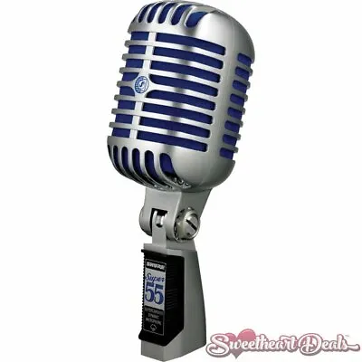 £206.48 • Buy Shure Super 55 Deluxe Classic Vocal Microphone Rockabilly 1950s Style