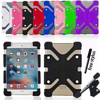 £5.93 • Buy Shockproof Silicone Stand Cover Case For Apple IPad 1 2 3 4 5 6 7 8 9 10/AIR/Pro