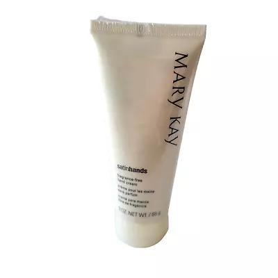 Mary Kay Satin Hands Fragrance Free Hand Cream 3oz Full Size Sealed • $12