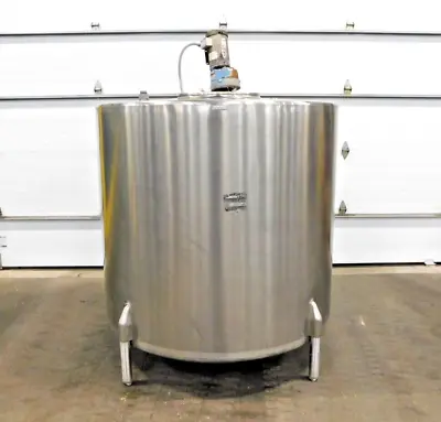 Mo-5056 725 Gallon Stainless Steel Mixing Tank. 1.5 Hp. 1725 Rpm. 3 Ph. • $7500