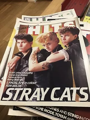 £9 • Buy Smash Hits Magazine - 28 May 1981 - Kim Wilde Landscape Stray Cats