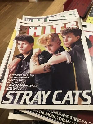 £9 • Buy Smash Hits Magazine - 28 May 1981 - Kim Wilde Landscape Stray Cats