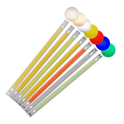 LED COB 12v 10W Warm White 200*10mm For Car Light DIY Cob Led Strip Bar BULB • $1.86