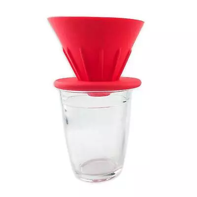 Collapsible Silicone Coffee Dripper Cone Coffee Filter Cup For Home Office • £9.76