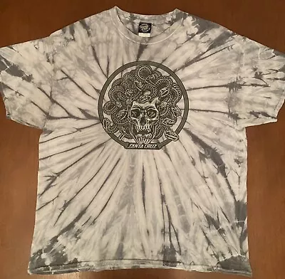 The Original Santa Cruz Shirt XL Medusa/ Tie-Dye/Rare & Unique!!/Skateboard • $34.98