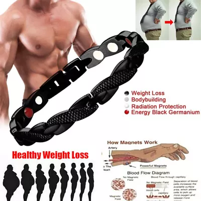 Magnetic Healing Therapy Arthritis Bracelet Men Health Weight Loss Pain Relief • $2.53