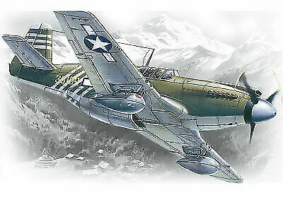  ICM 1:48 Scale Model Kit  - Mustang P-51A WWII American Fighter  ICM48161  • £13.51
